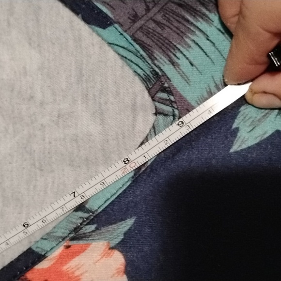 (Givvy) Hawaiian style Long Maxi Dress with Pockets, short sleeve. - Picture 2 of 5